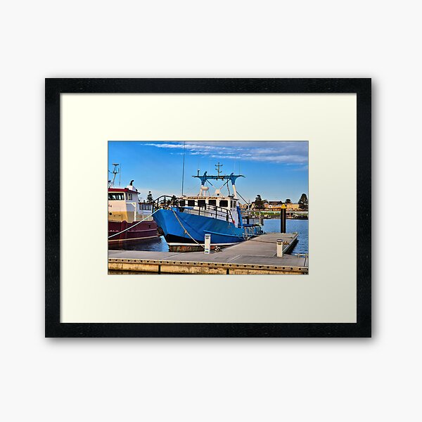 Item preview, Fishing boat in port designed and sold by FranWest.