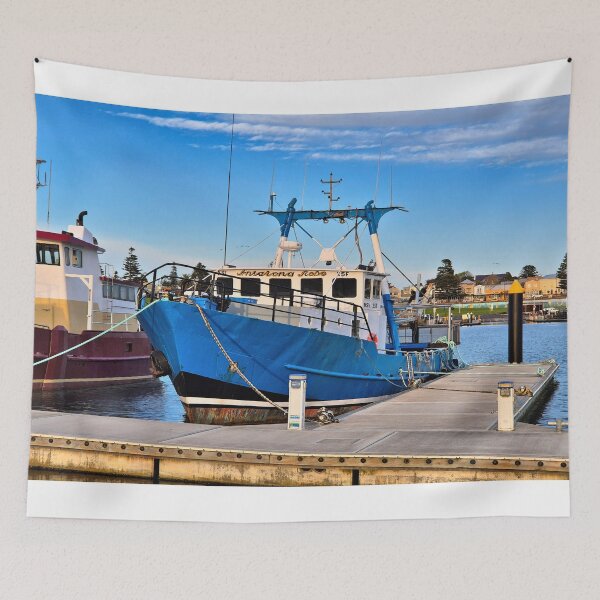 Item preview, Fishing boat in port designed and sold by FranWest.