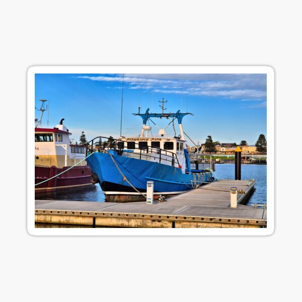 Item preview, Fishing boat in port designed and sold by FranWest.