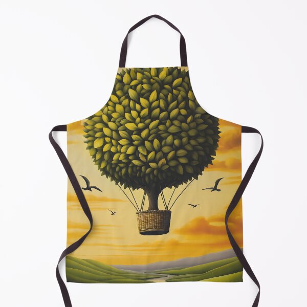 Item preview, Tree Balloon Over Surreal Landscape designed and sold by Moisky Art.