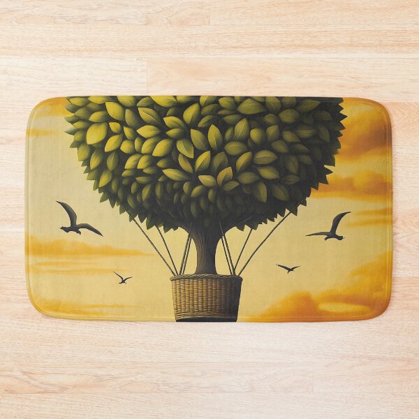 Item preview, Tree Balloon Over Surreal Landscape designed and sold by Moisky Art.