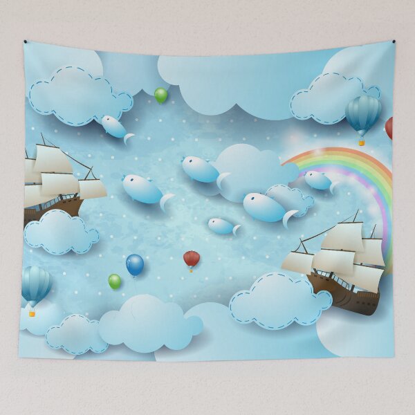 Item preview, Daydreaming, ghost ship designed and sold by LuisaVenturoli.