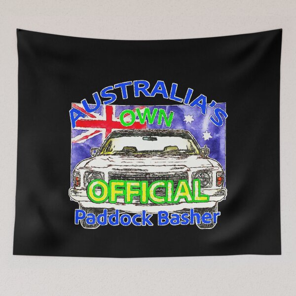 Item preview, Australia's Own Official Paddock Basher designed and sold by Michael van der Hoorn.