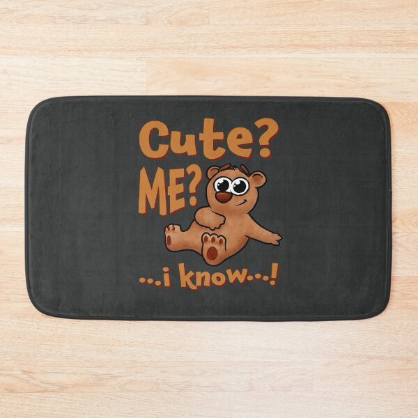 Item preview, Cute Bear Saying designed and sold by SuRReal3D.