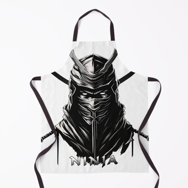 Item preview, Ninja Fighter Black White Lettering Black designed and sold by Salimgor Hangaround Music.