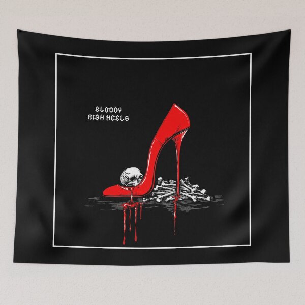 Item preview, Tacones altos ensangrentados designed and sold by JacobSpace.