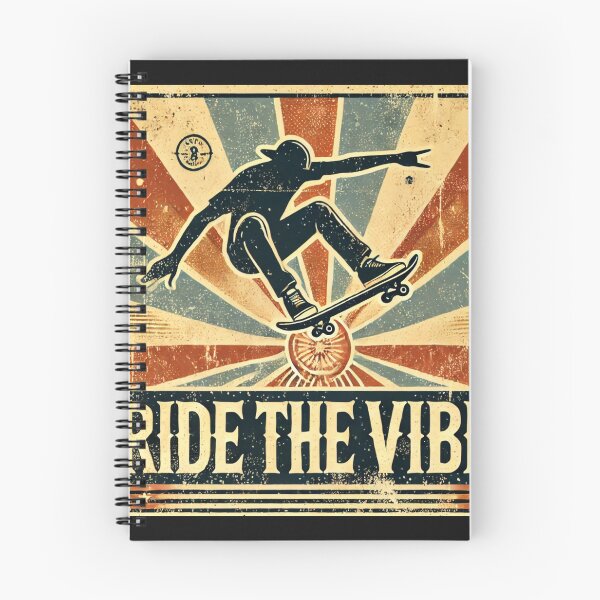 Item preview, Ride the Vibe: Vintage Skateboarding Spirit designed and sold by bb-tees-by-mlee.