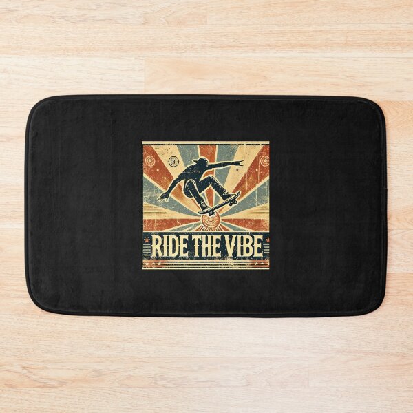 Item preview, Ride the Vibe: Vintage Skateboarding Spirit designed and sold by bb-tees-by-mlee.