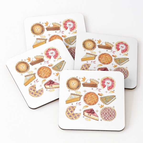 Item preview, Festive Pies Collection Whimsical Fall Illustration designed and sold by nor-my.