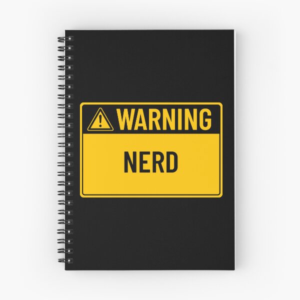 Item preview, Warning: Nerd designed and sold by mr-k-store.
