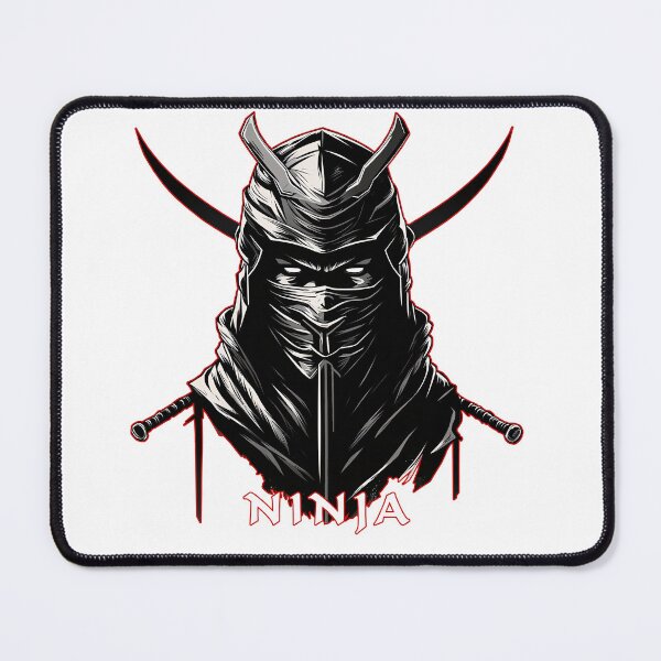 Item preview, Ninja Fighter Black White Lettering White designed and sold by Salimgor Hangaround Music.