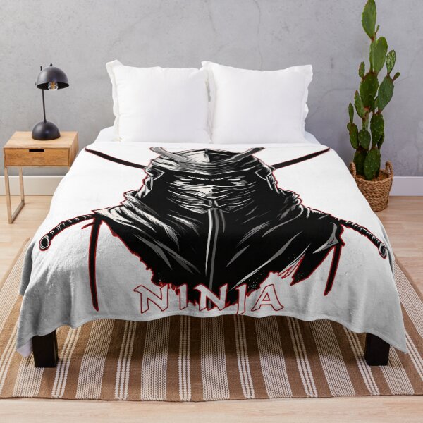 Item preview, Ninja Fighter Black White Lettering White designed and sold by Salimgor Hangaround Music.