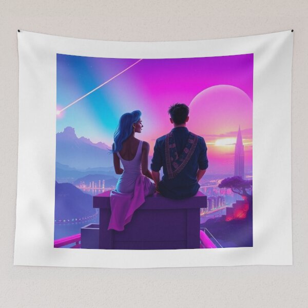 Item preview, Starlit Rooftop Reverie designed and sold by TeesHearts100.