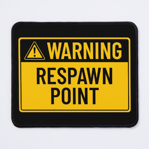 Item preview, Warning: Respawn Point designed and sold by mr-k-store.