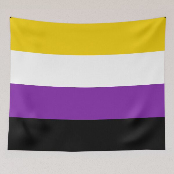 Item preview, Nonbinary Pride Flag designed and sold by nukartDesigns.