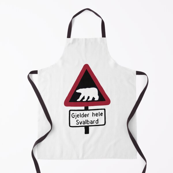 Item preview, Polar bear warning sign designed and sold by HighLatExpedLtd.