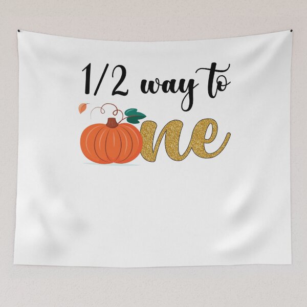 Item preview, Pumpkin First Birthday Glitter and Fall-Themed Design designed and sold by nor-my.