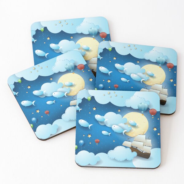 Item preview, Night of Dreams, ghost ship designed and sold by LuisaVenturoli.