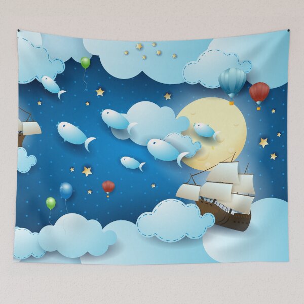 Item preview, Night of Dreams, ghost ship designed and sold by LuisaVenturoli.