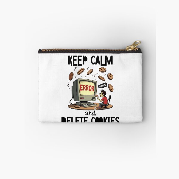 Item preview, Retro Computer Cartoon with Cookies Humor designed and sold by Betsytiptoe.