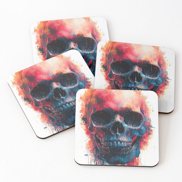 Item preview, Bright Graffiti skull designed and sold by Cimbart.