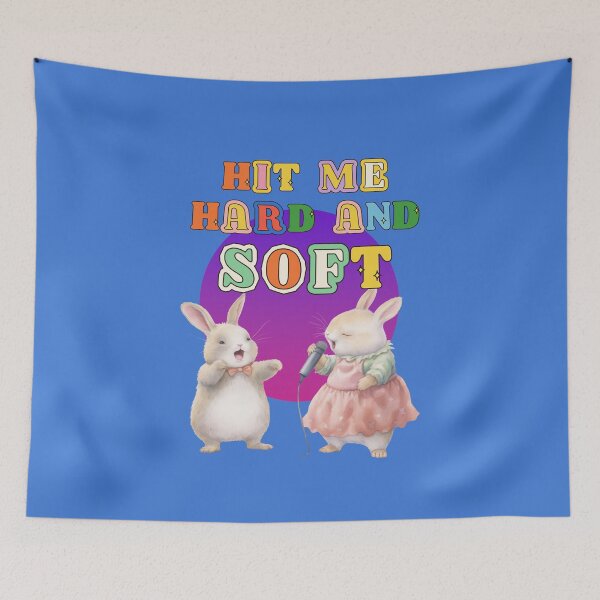 Item preview, hit me hard and soft, meme designed and sold by Mauswohn.