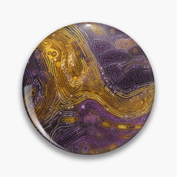 Item preview, Aboriginal Inspired Dot Art - Goldmine designed and sold by GrinGalore.