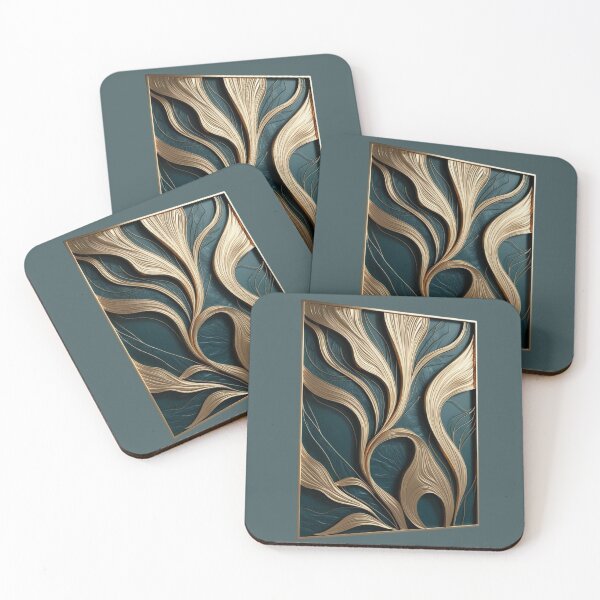 Item preview, ELEGANT ABSTRACT GOLD FRAME DESIGN designed and sold by asudesign.