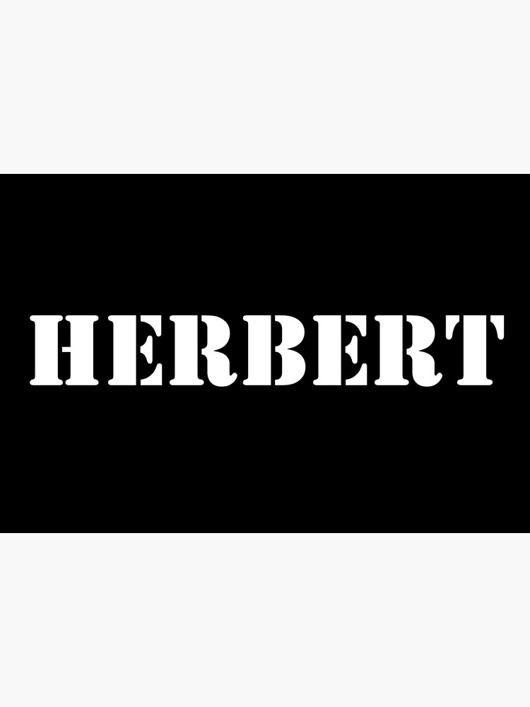 Herbert  Name Art Print