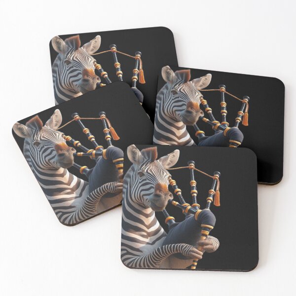 Item preview, Zebra with bagpipes designed and sold by FrancesBb.