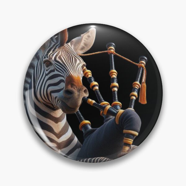 Item preview, Zebra with bagpipes designed and sold by FrancesBb.