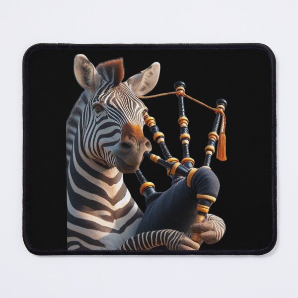 Item preview, Zebra with bagpipes designed and sold by FrancesBb.