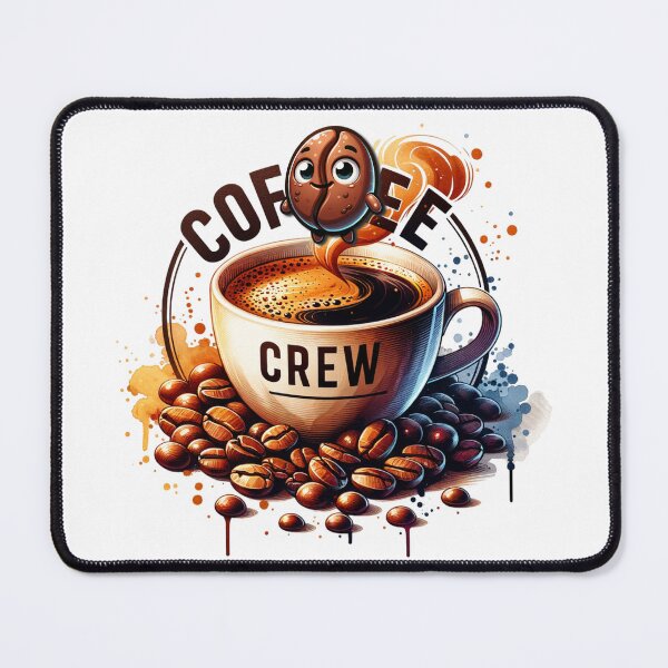 Item preview, Coffee Squad : Coffee Crew Forever designed and sold by Eksama Design.