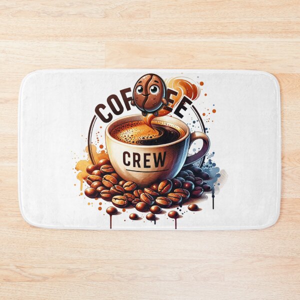 Item preview, Coffee Squad : Coffee Crew Forever designed and sold by Eksama Design.