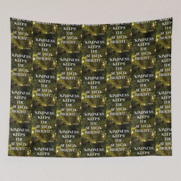 Item preview, "Kindness keeps the season bright." designed and sold by CUTESTUFFnow.