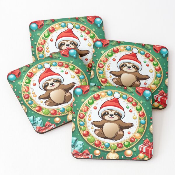 Item preview, Baby Sloth 1st Christmas designed and sold by purplesensation.