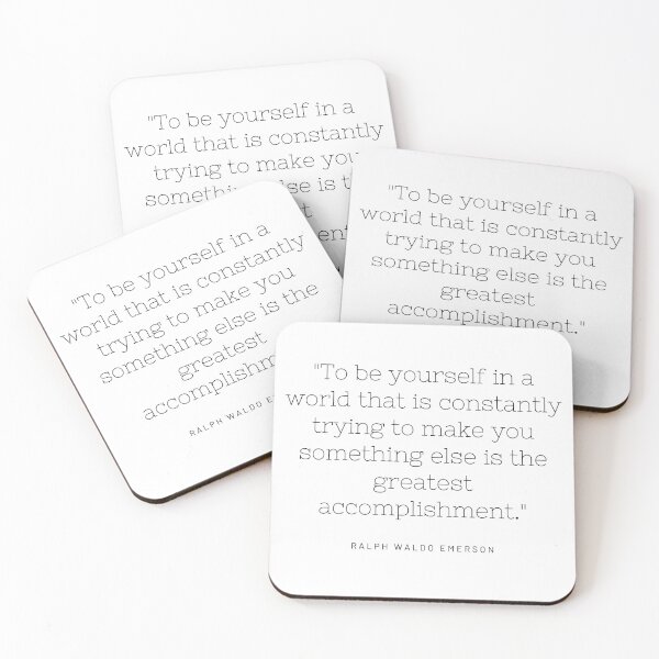 Item preview, Famous book writer literature quote  designed and sold by CameltStudio.