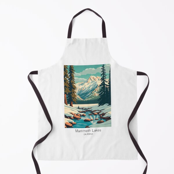 Item preview, Mammoth Lakes California poster vintage designed and sold by paulrommer.
