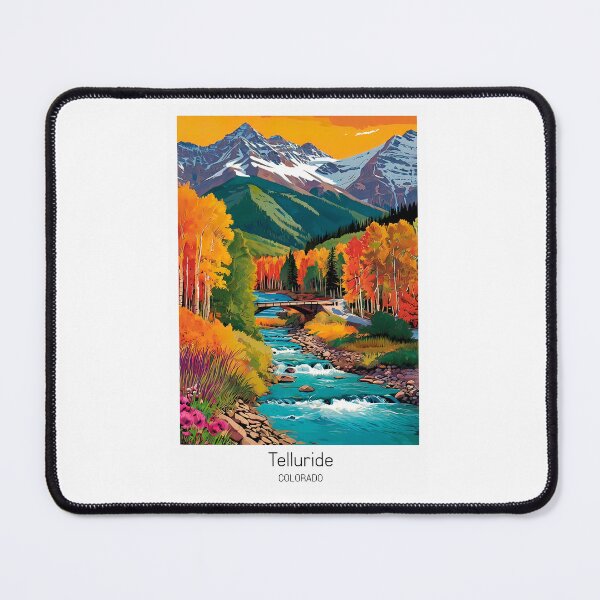 Item preview, Telluride  colorado poster vintage designed and sold by paulrommer.