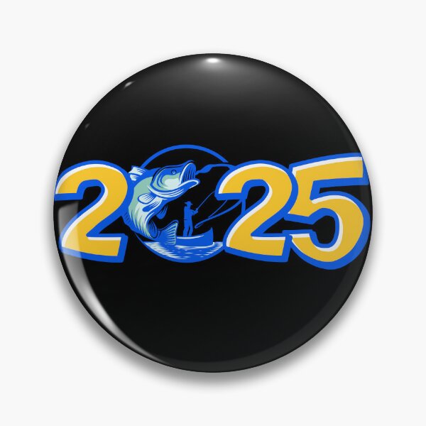 Item preview, Fishing 2025 New Year Happy New Year Welcome 2025  designed and sold by KolorellaS.