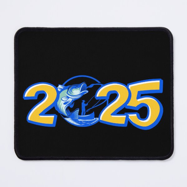 Item preview, Fishing 2025 New Year Happy New Year Welcome 2025 designed and sold by KolorellaS.