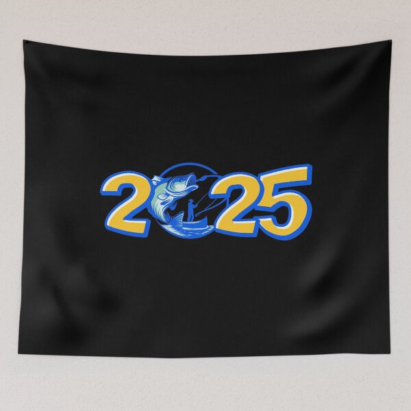Item preview, Fishing 2025 New Year Happy New Year Welcome 2025  designed and sold by KolorellaS.