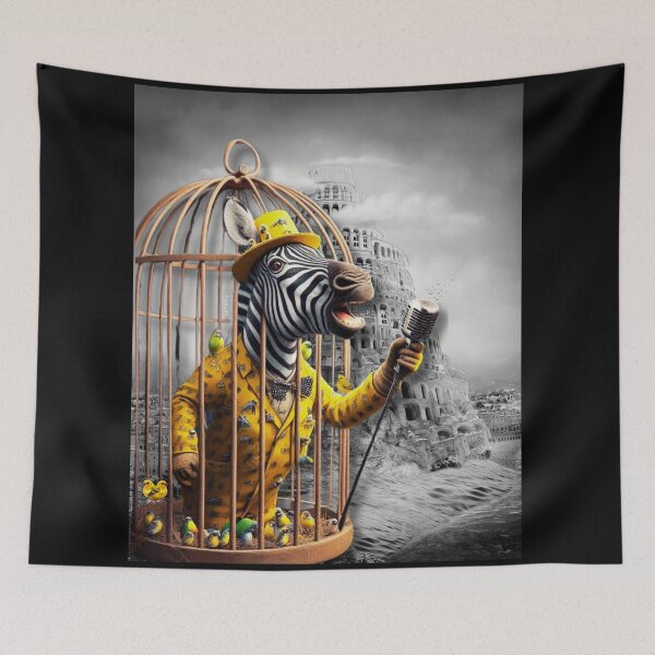 Item preview, Canary Zebra designed and sold by FrancesBb.
