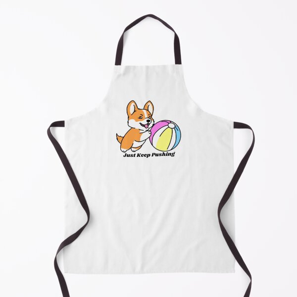 Item preview, Just keep pushing - corgi designed and sold by Bright Start Prints.