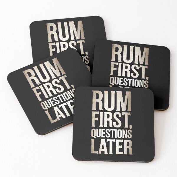 Item preview, Rum First Questions Later designed and sold by Dilwish5.