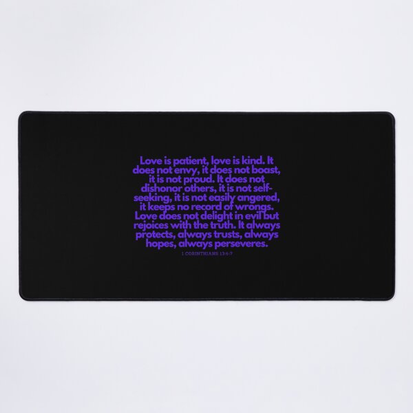 Item preview, 1 Corinthians 13:4-8 designed and sold by ridnaledesigner.