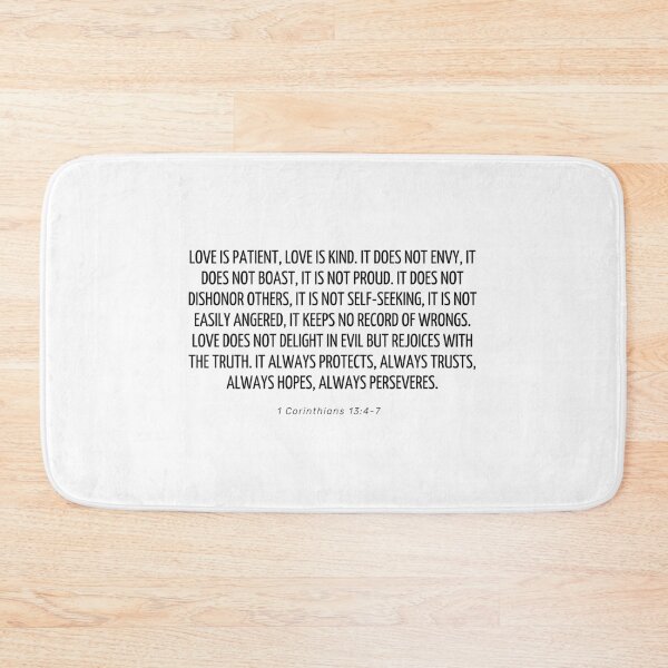 Item preview, 1 Corinthians 13:4-8 designed and sold by ridnaledesigner.