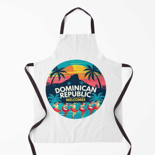 Item preview, Dominican Republic Welcomes Flag Map Santo Domingo, Punta Cana designed and sold by AnimalsDH305.