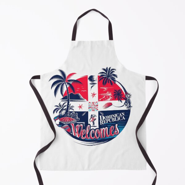 Item preview, Dominican Republic Welcomes Flag Map Santo Domingo, Punta Cana designed and sold by AnimalsDH305.
