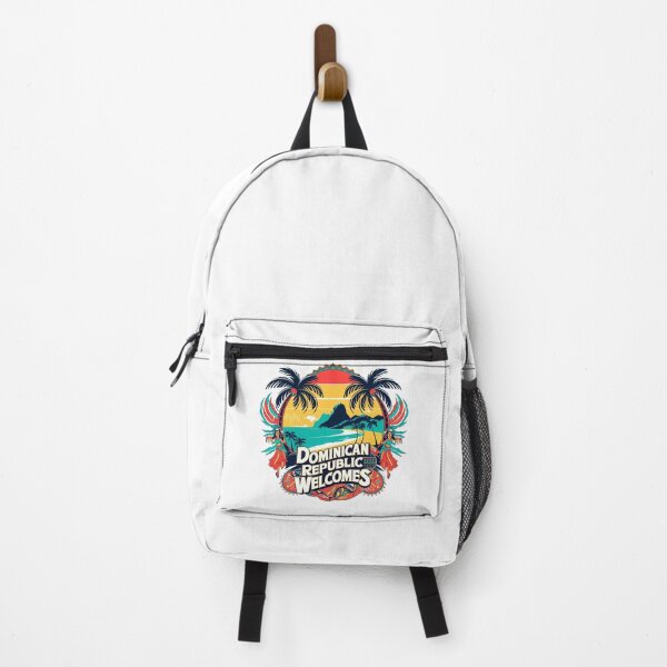 Item preview, Dominican Republic Welcomes Flag Map Santo Domingo, Punta Cana designed and sold by AnimalsDH305.